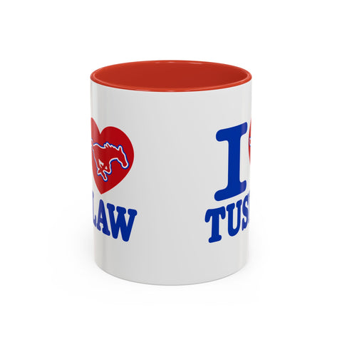 Tuslaw Mustangs I Love Tuslaw Coffee Mug — 11 oz