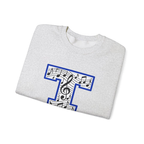 Tuslaw Mustangs Music Monogram Crewneck Sweatshirt