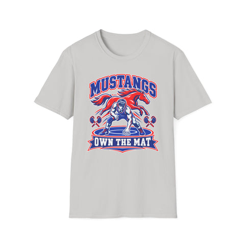 Tuslaw Wrestling — Own the Mat T-Shirt