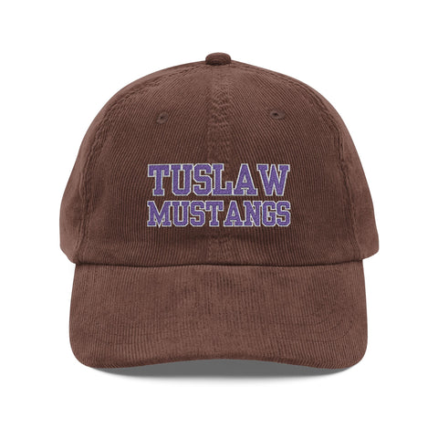 Tuslaw Mustangs Corduroy Cap