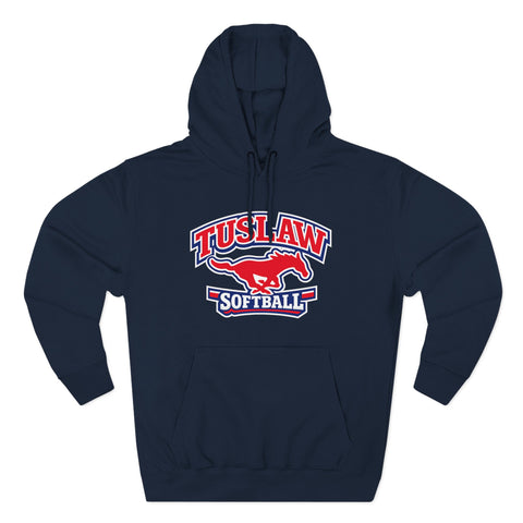 Tuslaw Softball — Running Mustang Varsity Hoodie
