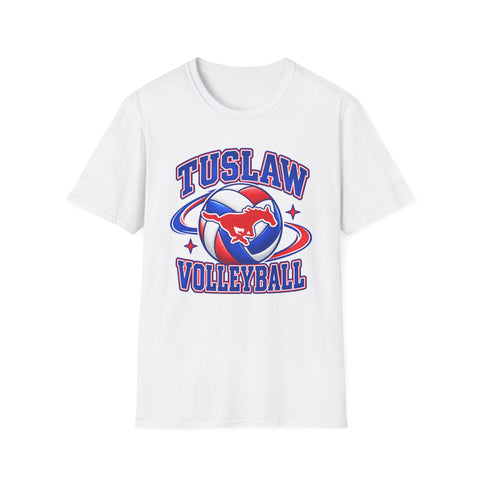 Tuslaw Volleyball  — Moon & Stars T-Shirt