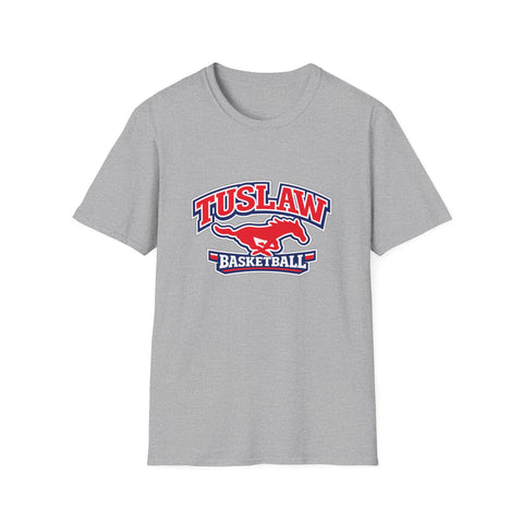 Tuslaw Basketball — Varsity Running Mustang T-Shirt