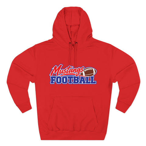 Tuslaw Football — Signature Series Pullover Hoodie in Red
