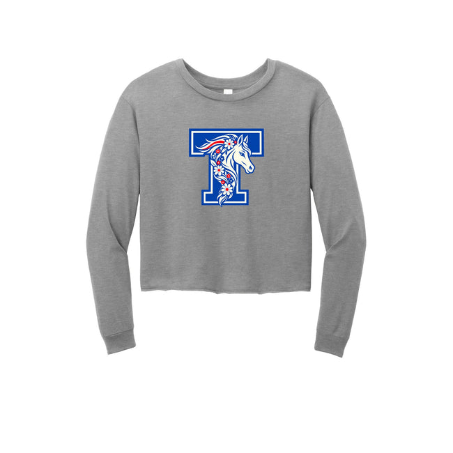 Tuslaw Mustangs Floral Mane Midi Long Sleeve Tee