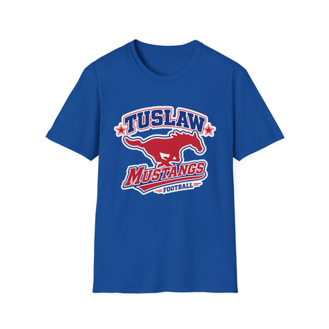 Tuslaw Football — Red & Blue Retro T-Shirt