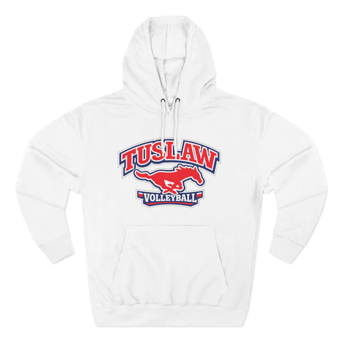 Tuslaw Volleyball — Running Mustang Varsity Hoodie