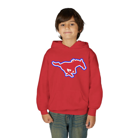 Youth Tuslaw Mustangs — Running Horse Hoodie