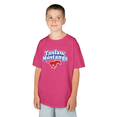Kids’ Tuslaw Mustangs — Fun Logo T-Shirt