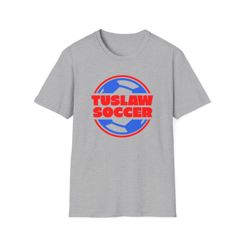 Tuslaw Soccer — Red & Blue Ball T-Shirt
