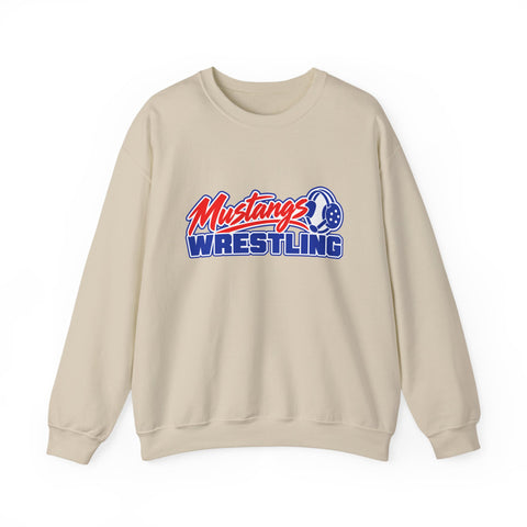 Tuslaw Wrestling - Signature Series Crewneck Sweatshirt in Sand