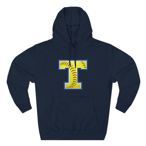 Tuslaw Mustangs Softball Monogram Hoodie in Navy