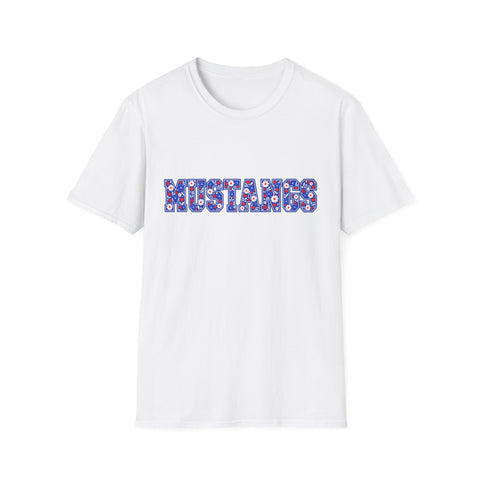 Tuslaw Mustangs Ladies - Floral Mustangs T-Shirt