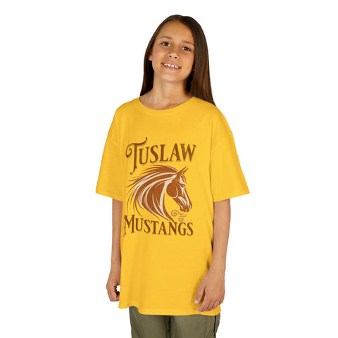 Kids’ Tuslaw Mustangs — Farm Horse T-Shirt