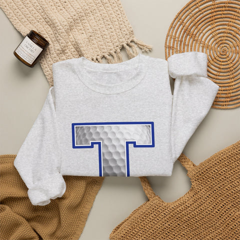 Tuslaw Mustangs Golf Monogram Crewneck Sweatshirt