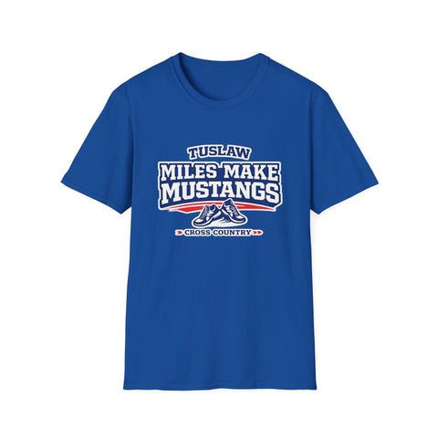 Tuslaw Cross Country — Miles Make Mustangs T-Shirt