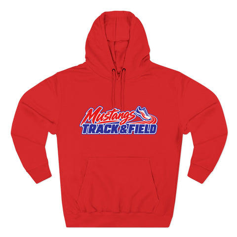 Tuslaw Track & Field — Signature Series Pullover Hoodie in Red