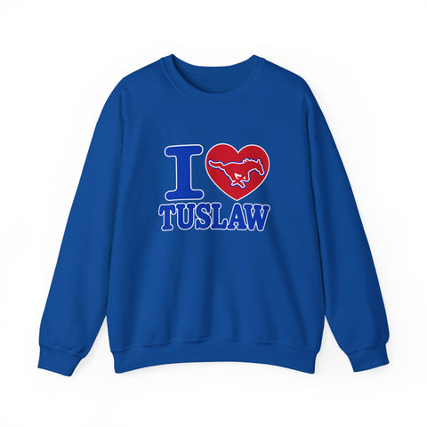 Tuslaw Mustangs — I Heart Tuslaw Crewneck