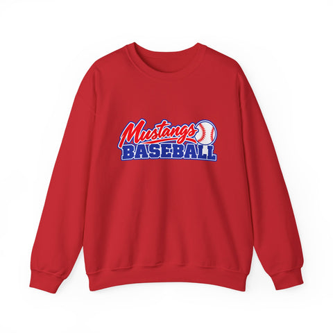 Tuslaw Baseball - Signature Series Crewneck Sweatshirt in Red