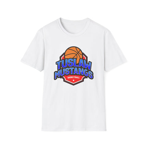 Tuslaw Basketball — Illustrated Mustang T-Shirt