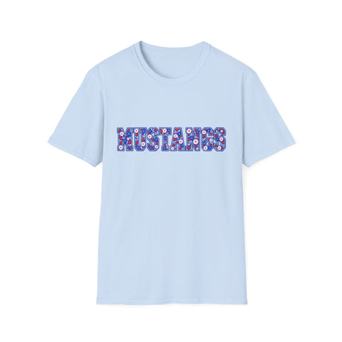 Tuslaw Mustangs Ladies - Floral Mustangs T-Shirt
