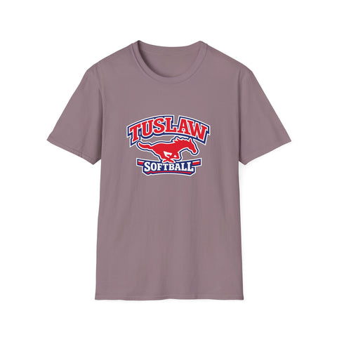 Tuslaw Softball — Varsity Running Mustang T-Shirt