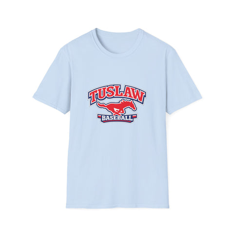 Tuslaw Baseball — Varsity Running Mustang T-Shirt