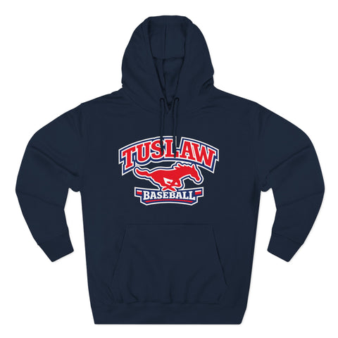 Tuslaw Baseball — Running Mustang Varsity Hoodie
