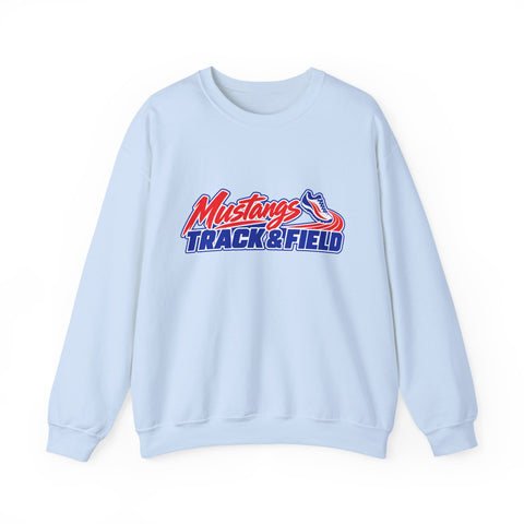 Tuslaw Track & Field - Signature Series Crewneck Sweatshirt in Light Blue