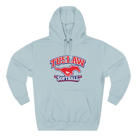 Tuslaw Softball — Running Mustang Varsity Hoodie