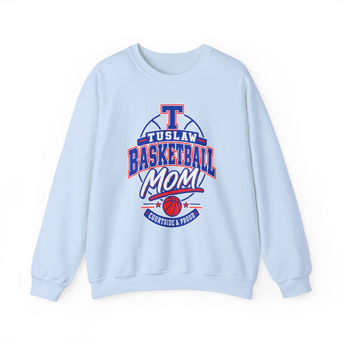 Tuslaw Basketball — Proud Mom Crewneck Sweatshirt