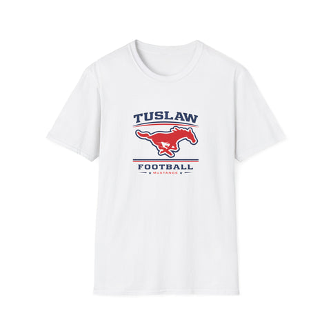 Tuslaw Football — Classic Red, White & Blue T-Shirt