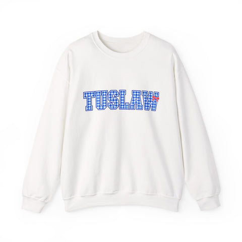 Tuslaw Mustangs Ladies - Bingham Style Tuslaw Crewneck Sweatshirt