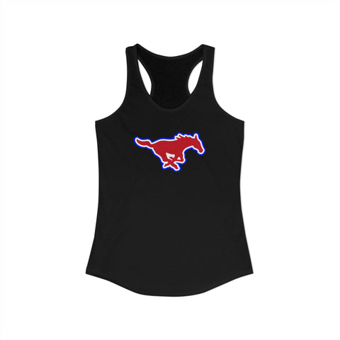 Tuslaw Mustangs Ladies - Running Mustang Logo Racerback Tank Top