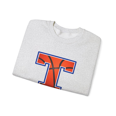 Tuslaw Mustangs Basketball Monogram Crewneck Sweatshirt