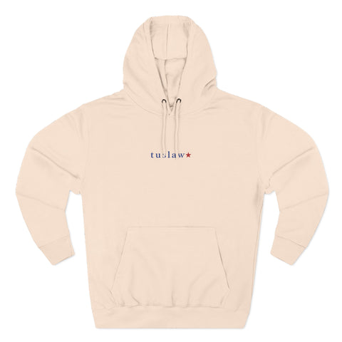 Tuslaw Mustangs Tiny Tuslaw Minimalist Hoodie in Pale Pink