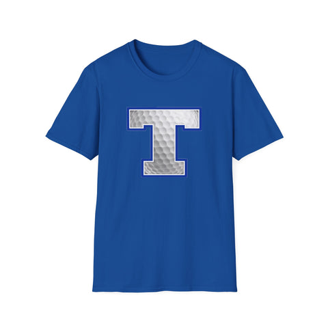 Tuslaw Mustangs Golf Monogram T-Shirt in Royal