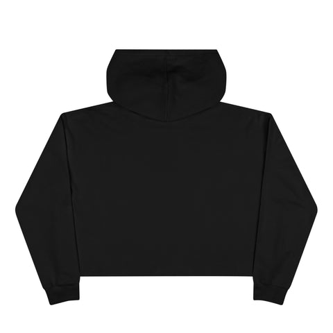 Tuslaw Mustangs Leopard Monogram Crop Hoodie