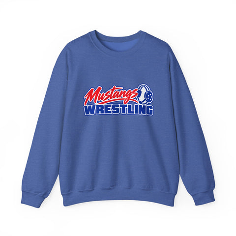 Tuslaw Wrestling - Signature Series Crewneck Sweatshirt in Heather Sport Royal