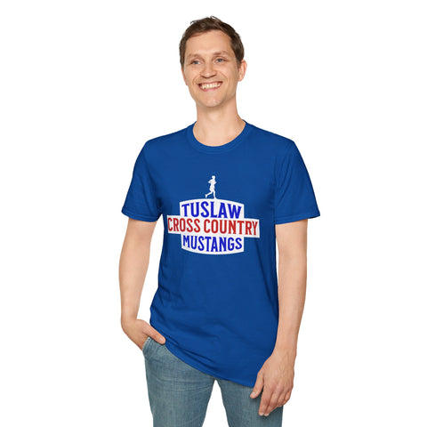 Tuslaw Cross Country — Red, White & Blue T-Shirt