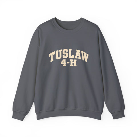 Tuslaw 4-H — Classic Varsity Crewneck Sweatshirt in Charcoal