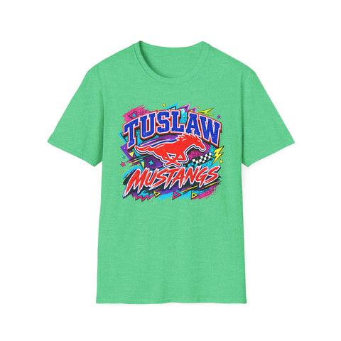 Tuslaw Mustangs — ’90s Neon T-Shirt