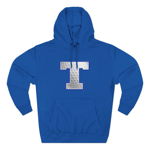 Tuslaw Mustangs Golf Monogram Hoodie in Royal Blue