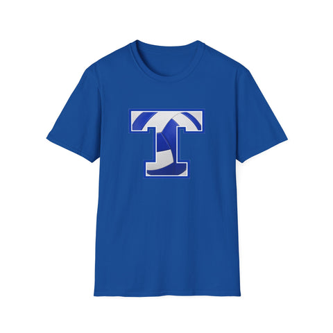 Tuslaw Mustangs Volleyball Monogram T-Shirt in Royal