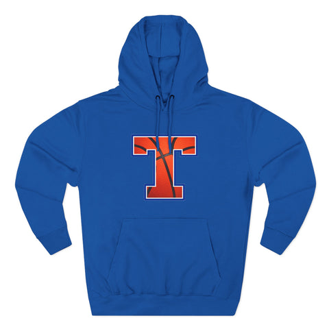 Tuslaw Mustangs Basketball Monogram Hoodie in Royal Blue
