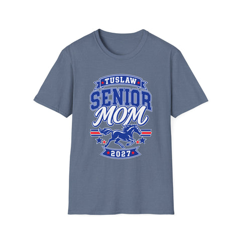 Tuslaw Mustangs Ladies — 2027 Senior Mom T-Shirt