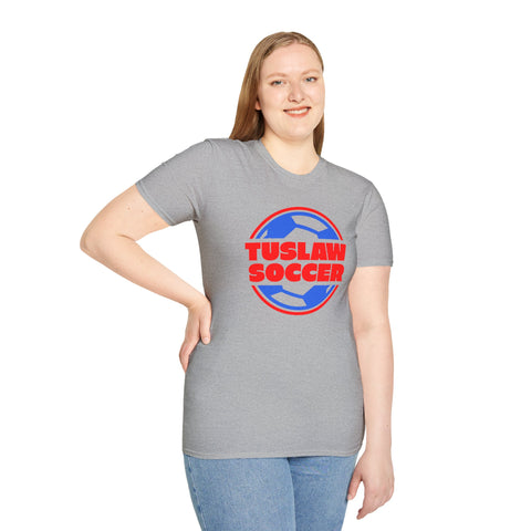 Tuslaw Soccer — Red & Blue Ball T-Shirt