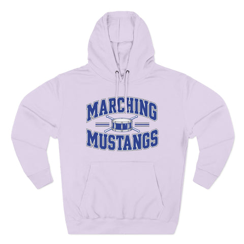 Tuslaw Marching Mustangs Varsity Drum Hoodie in Lilac