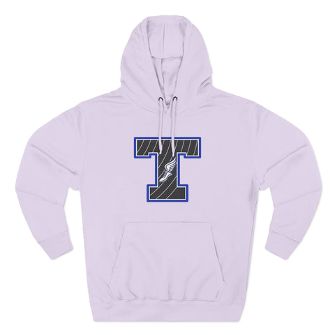 Tuslaw Mustangs Track & Field Monogram Hoodie in Lilac