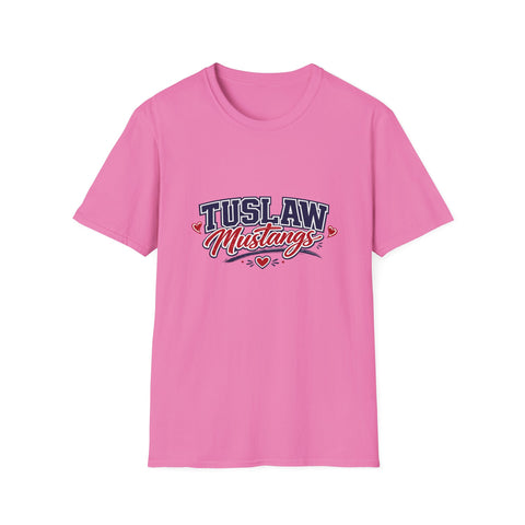 Tuslaw Mustangs — Women’s Heart T-Shirt